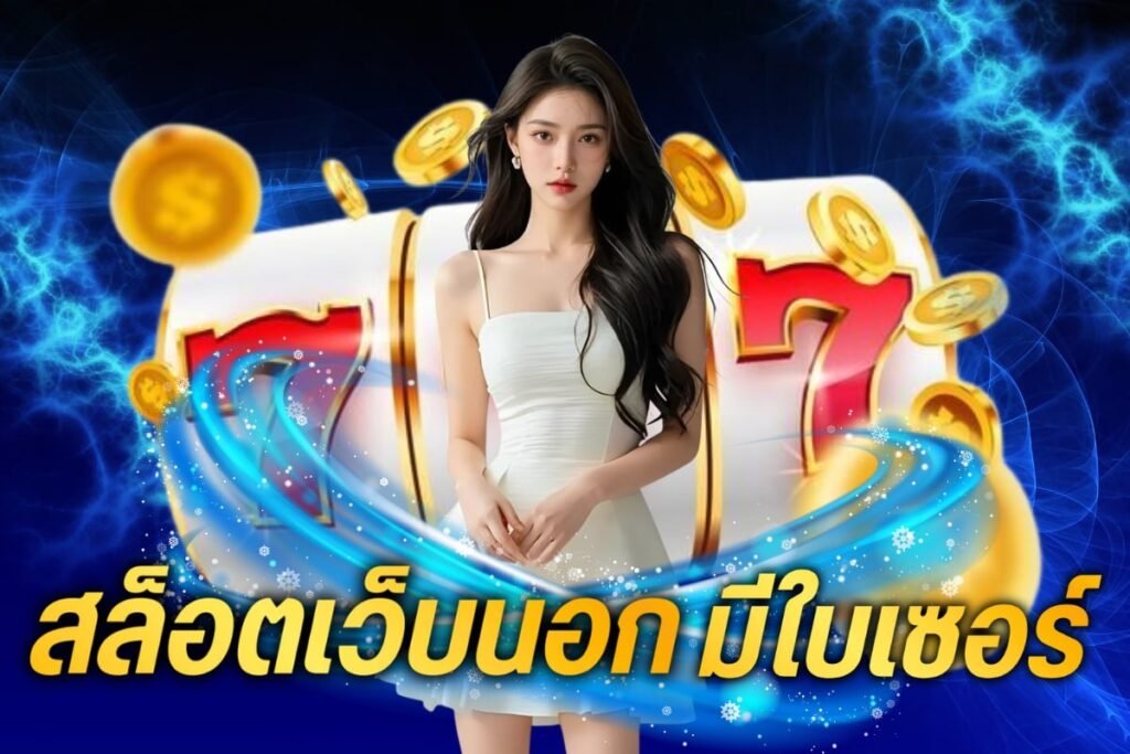 สล็อตเว็บนอก มีใบเซอร์